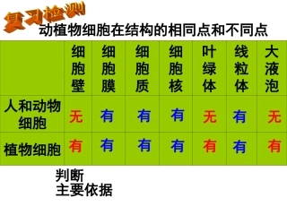 第三节细胞的分裂与分化