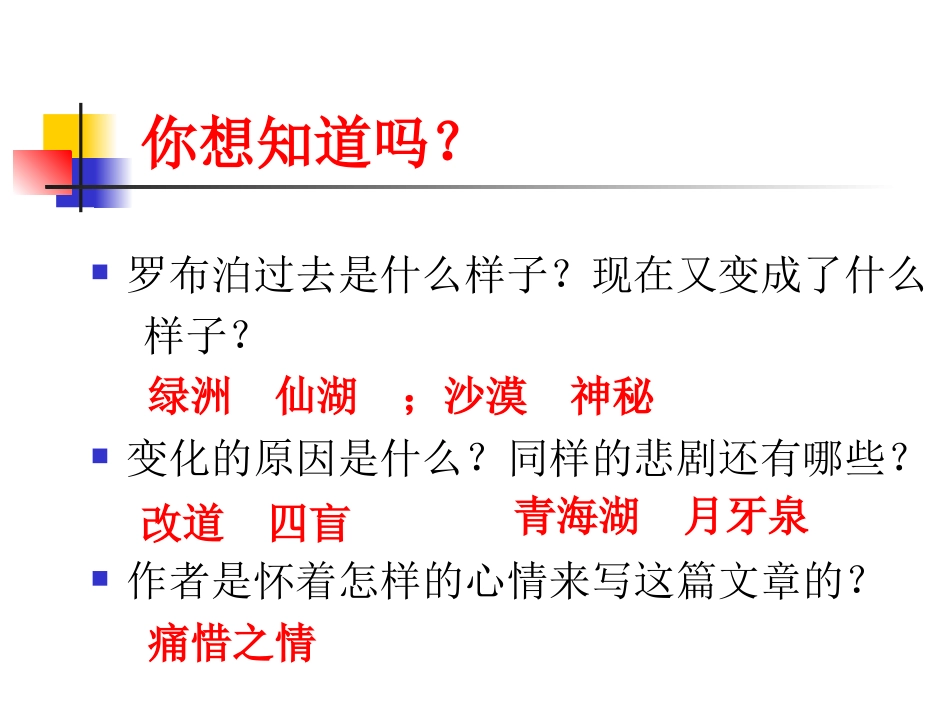 罗布泊-消逝的仙湖1_第3页