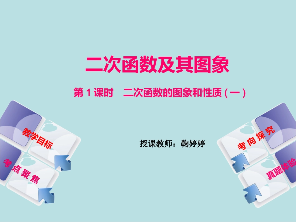 1.2二次函数的图象与性质(1)-(2)_第1页