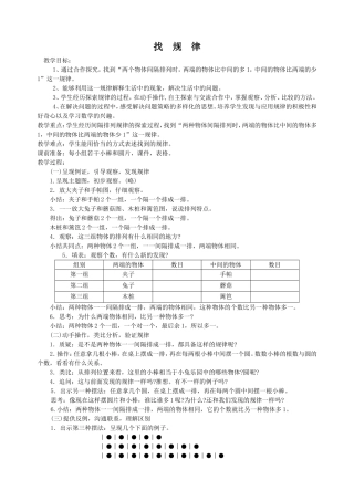 教研课找规律