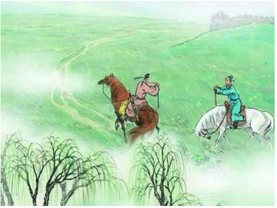 《赋得古原草送别》_第1页