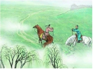 《赋得古原草送别》