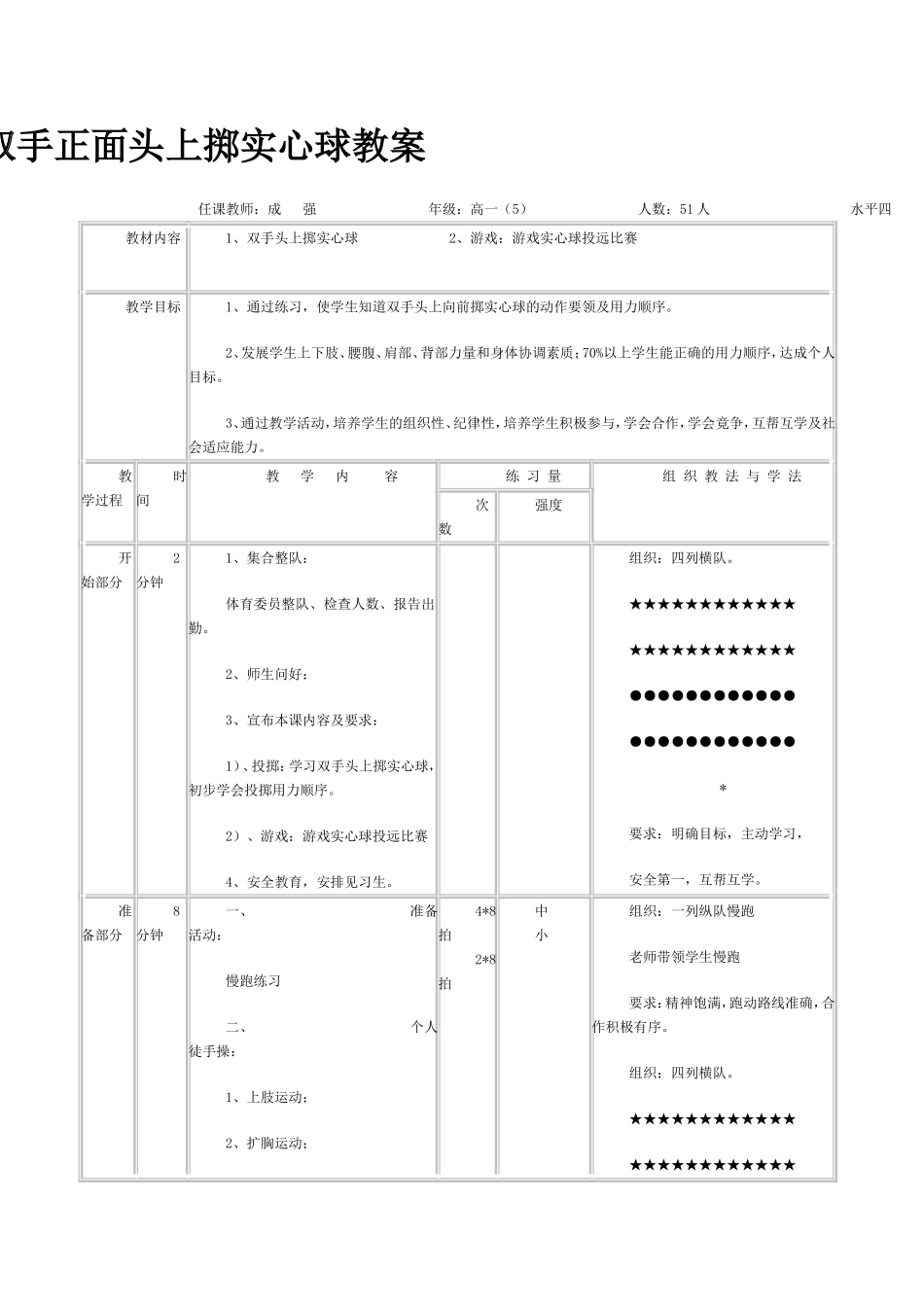 双手头上掷实心球教案_第1页