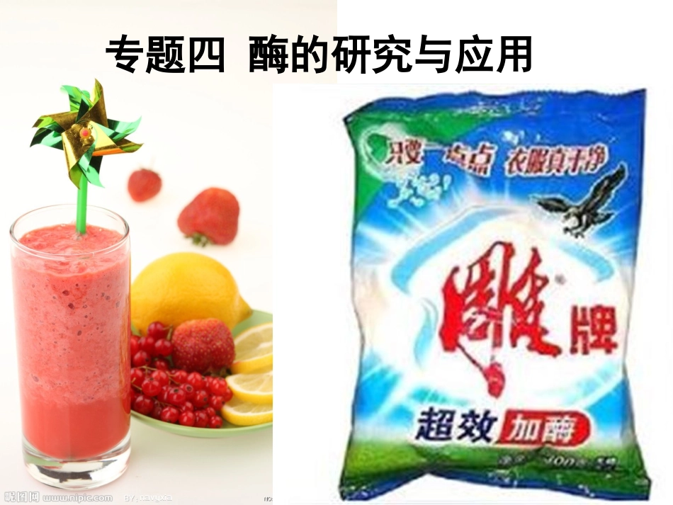 课题1-果胶酶在果汁生产中的作用_第1页