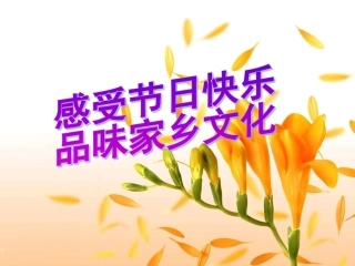 快乐的节日生活
