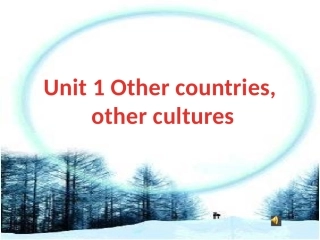 Reading(1)：Canada—landofmapletrees