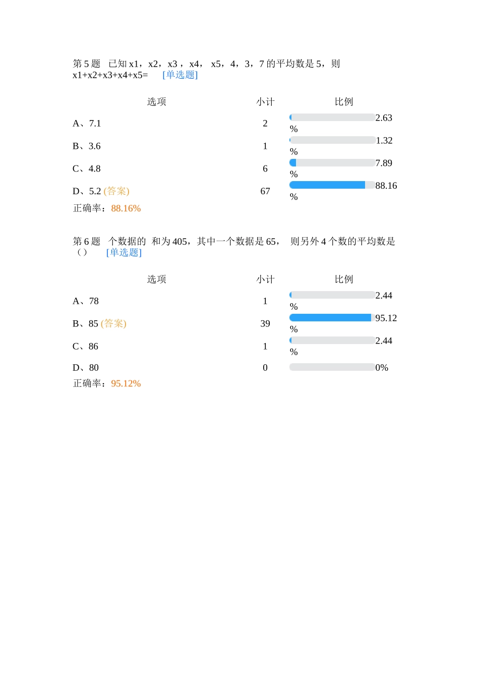 加权平均数的应用问题_第2页