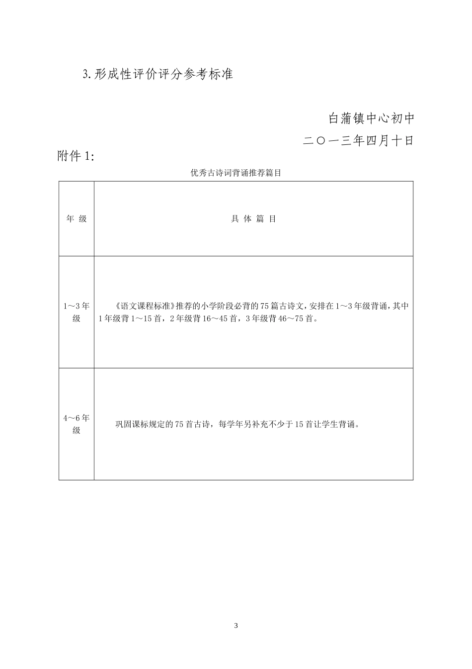 白蒲镇小学课外阅读考级实施方案_第3页