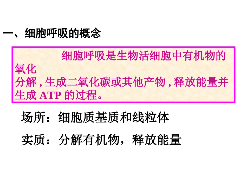 2014生物一轮复习细胞呼吸ok_第2页