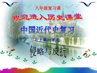 侵略与反抗复习课件2015