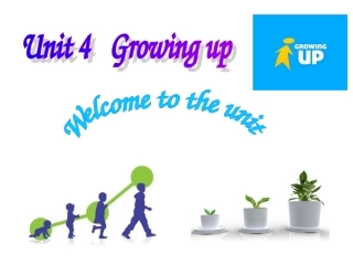 9A-Unit4-Growing-up-Welcome-to-the-unit(共28张PPT)