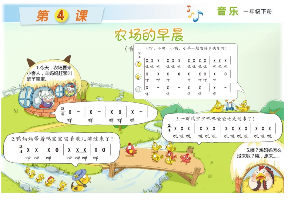 (综合表演)农场的早晨_第1页