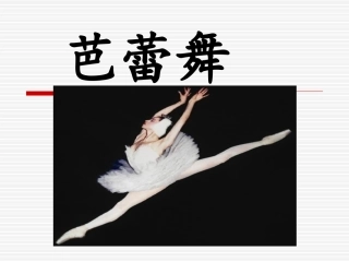 芭蕾舞基本动作