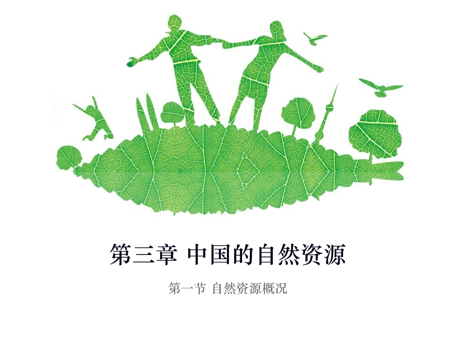 中国的自然资源第一节概括_第1页