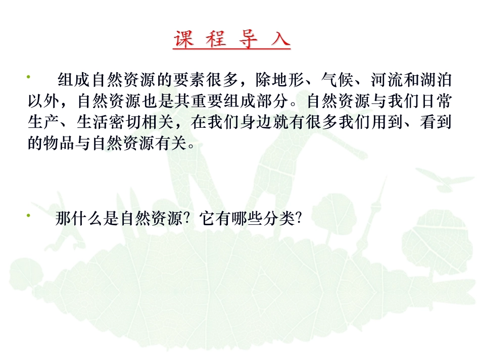 中国的自然资源第一节概括_第2页