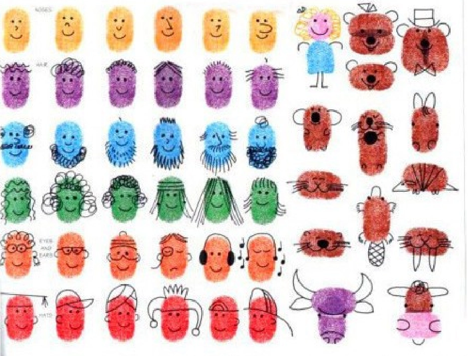 学生作品欣赏-指纹画_第3页