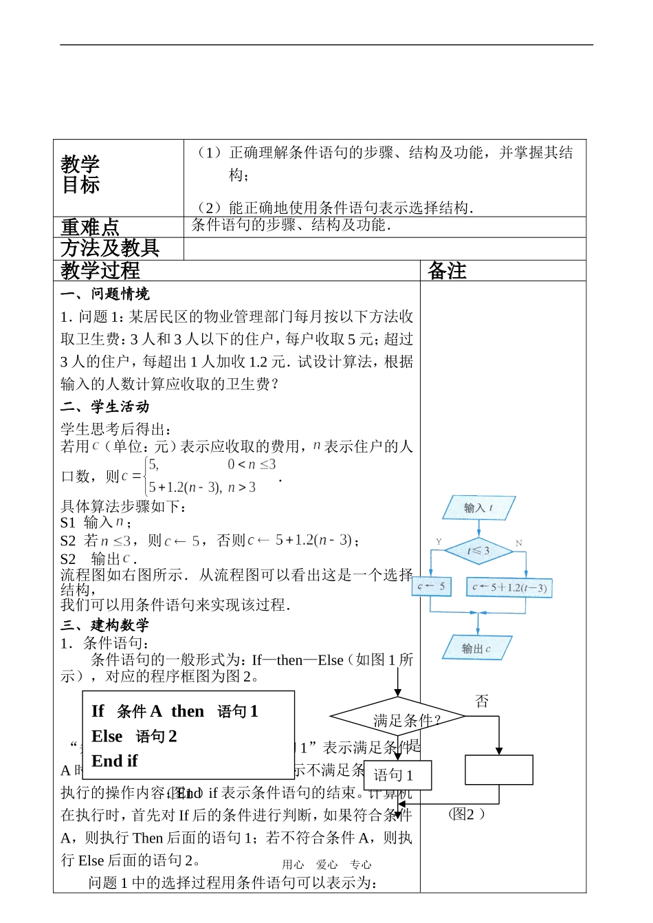 高二数学 基本算法语句——条件语句_第2页