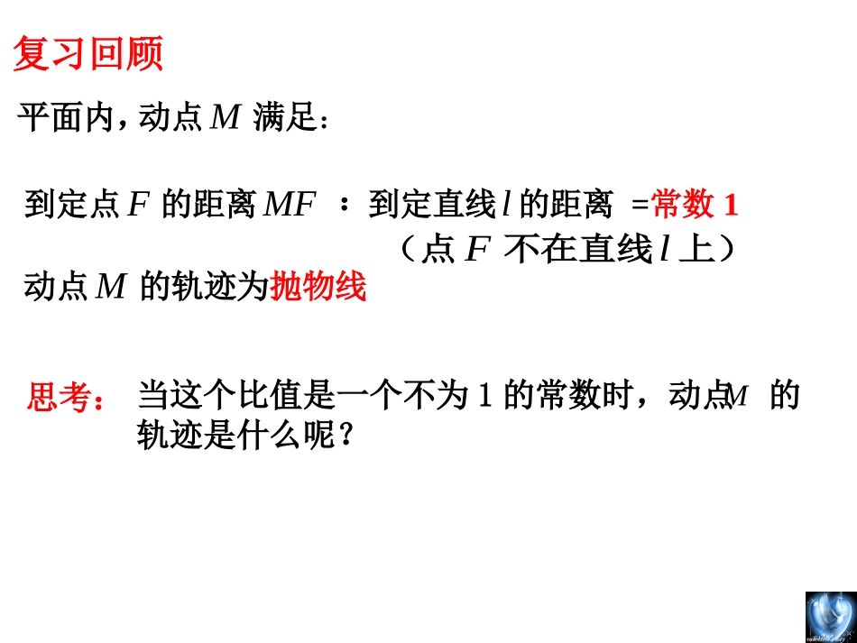 圆锥曲线的统一定义_第2页