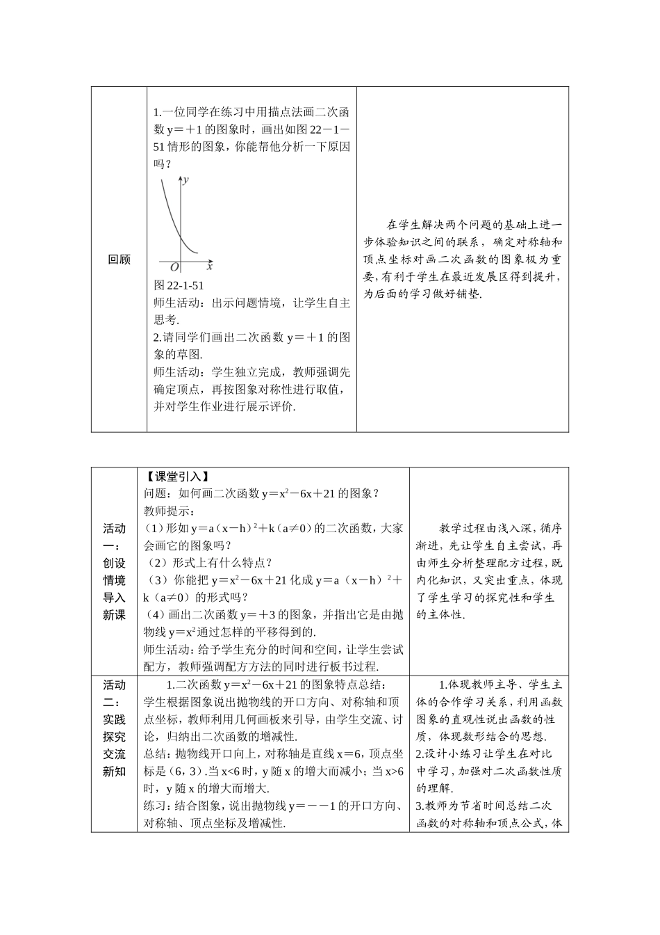 二次函数y=ax+bx+c的图象和性质_第2页