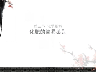 第三节化学肥料