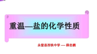 课题1-生活中常见的盐