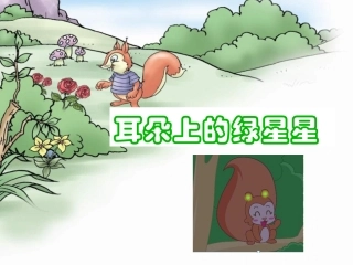 《耳朵上的绿星星》课件1