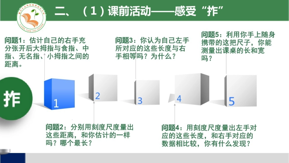 综合与实践由1拃长引发的探索_第3页