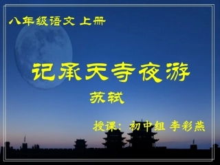 记承天寺夜游-(2)