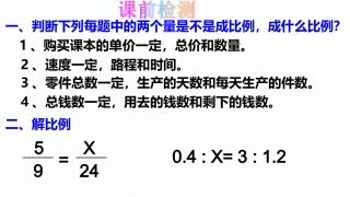 6.3.2用比例解决问题