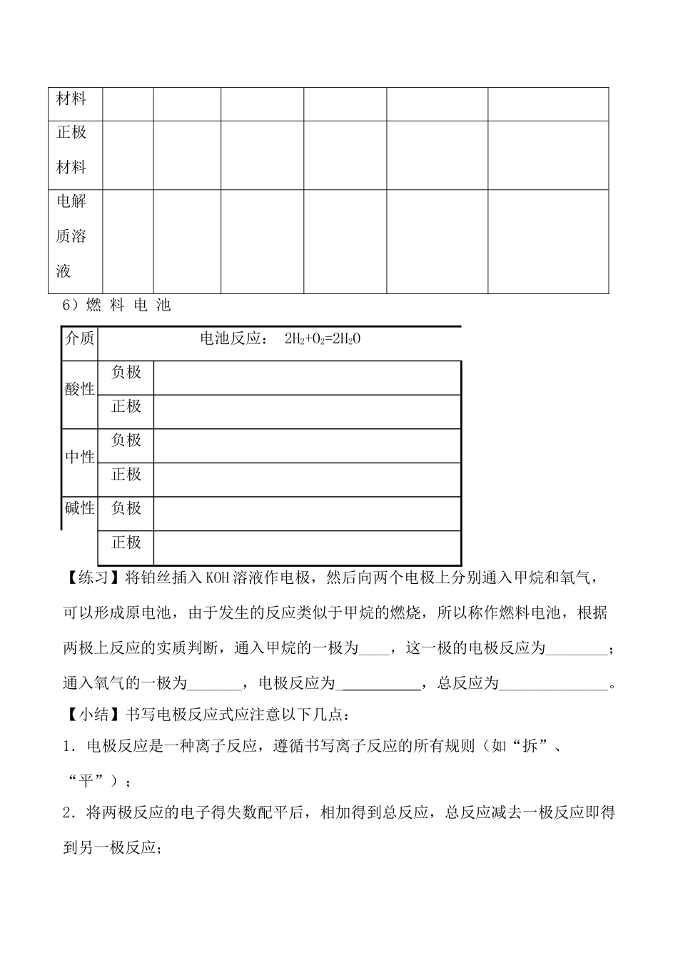 高二化学 化学电源选修4_第2页