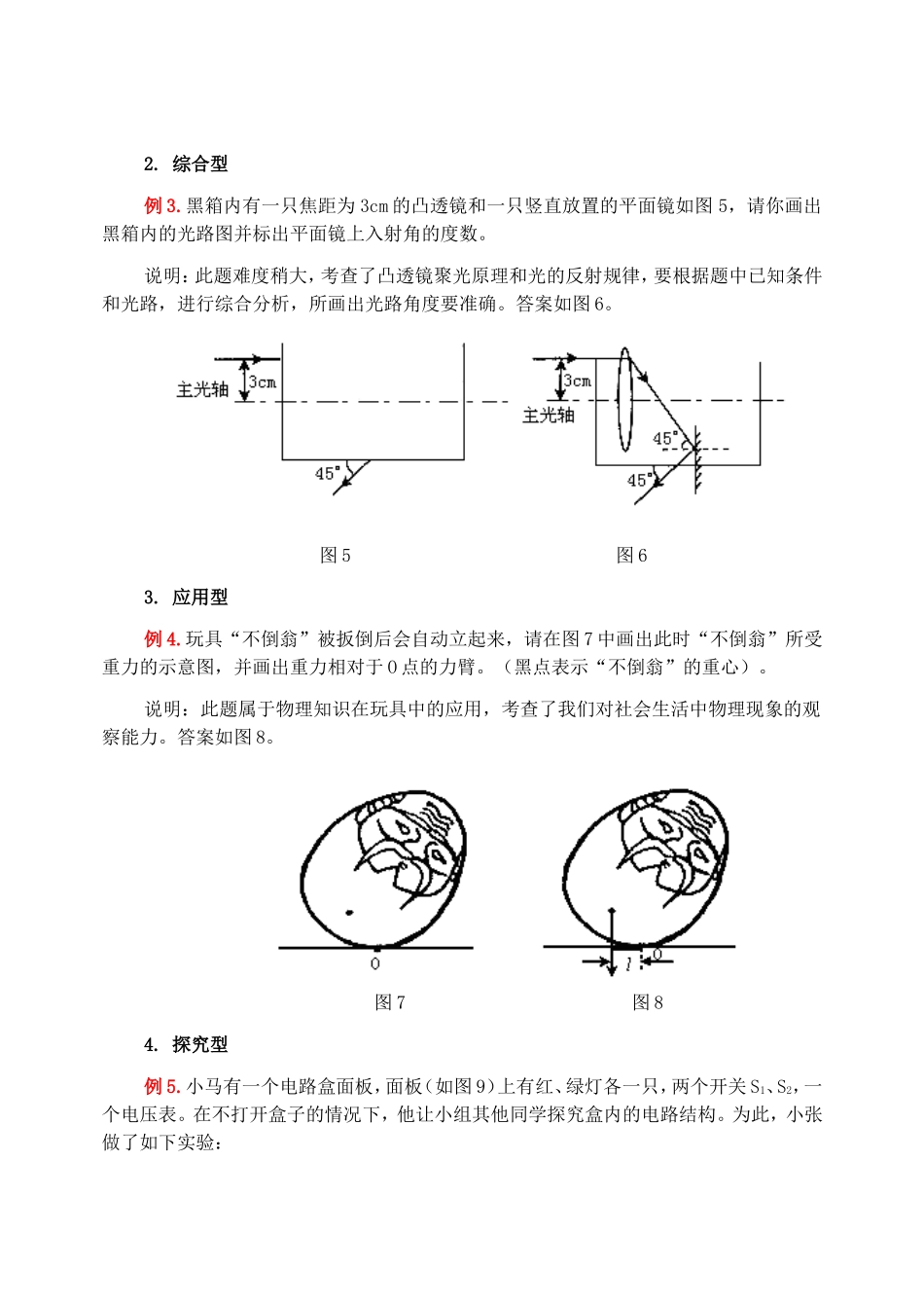 2018物理中考总复习-中考中作图题的解法分析_第2页