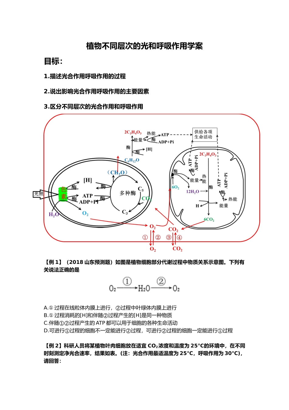 三细胞呼吸在生产、生活中的应用_第1页