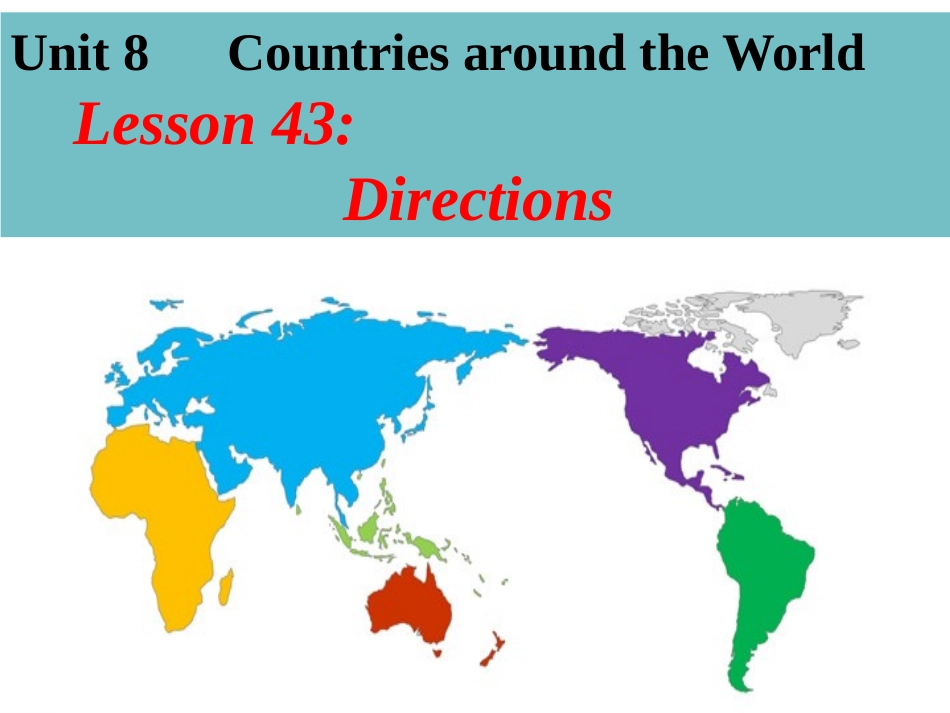 Lesson43Directions_第1页