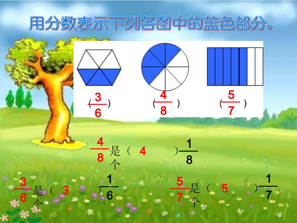小学数学人教2011课标版三年级分数简单计算_第2页