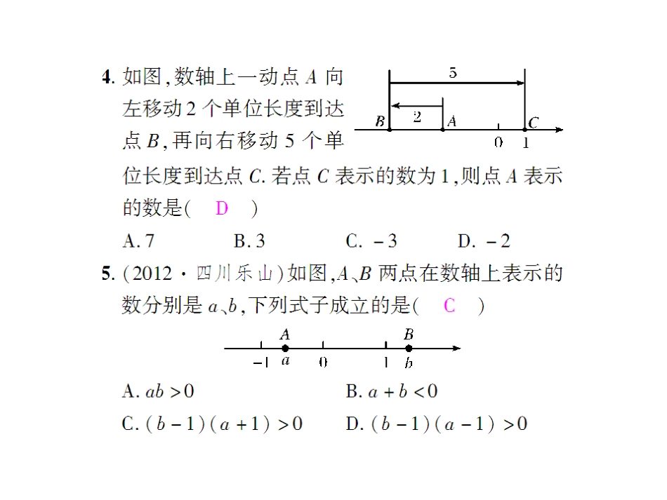 本章重点知识专项训练_第3页