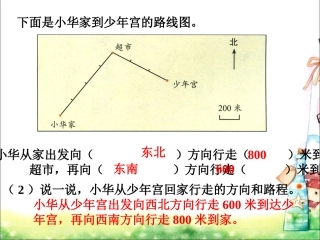 练一练1-方向与位置
