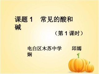 酸、碱与指示剂作用