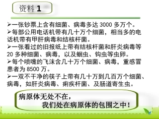 第1节人体的免疫防线