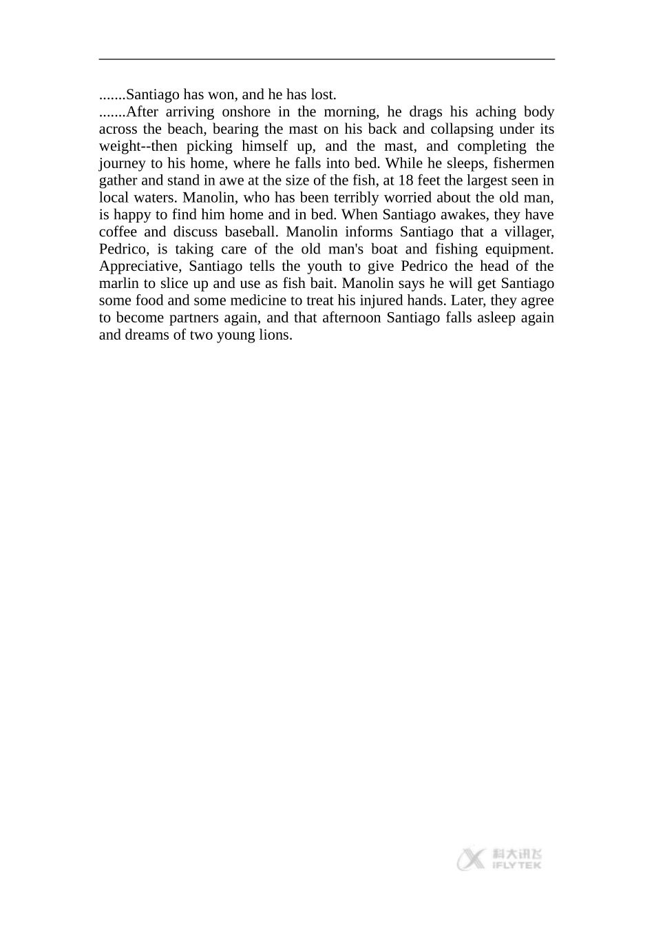 【素材】Module-3-文本-The-Old-Man-and-the-Sea-外研_第3页