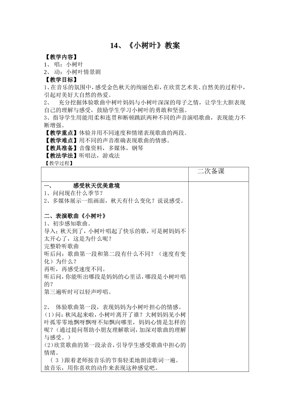 14、小树叶_第1页