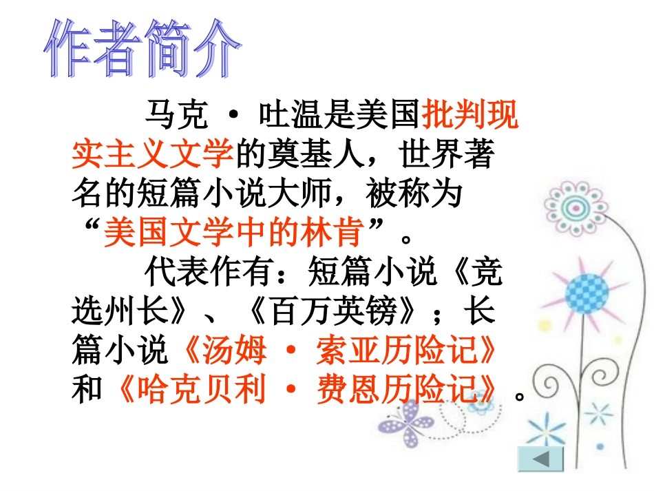 《汤姆索亚历险记》读书会_第2页