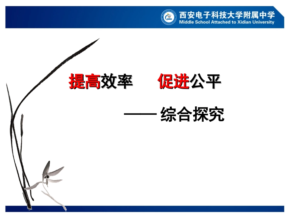 综合探究-提高效率-促进公平-(5)_第1页