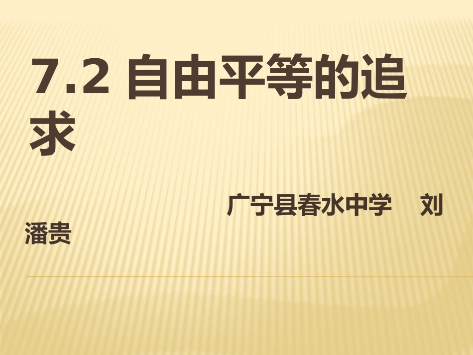 自由平等的追求-(2)_第1页