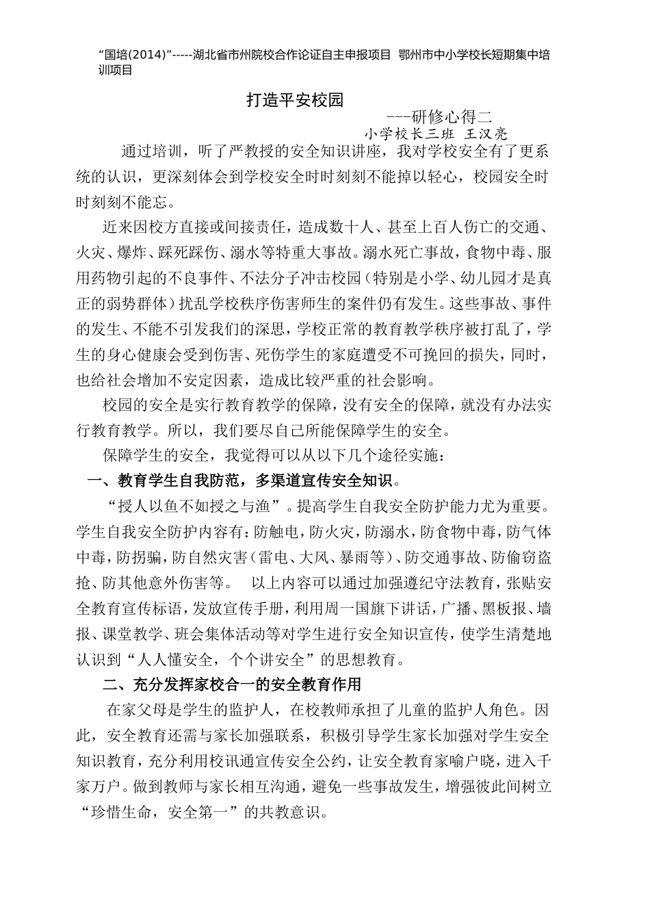 王汉亮研修心得二_第1页