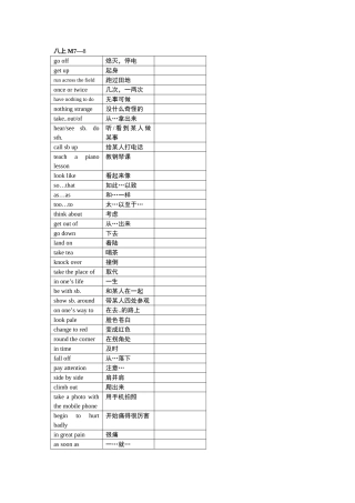 八上M7-8