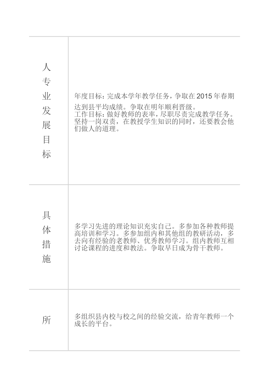 万利群教师个人本项目计划表单_第2页