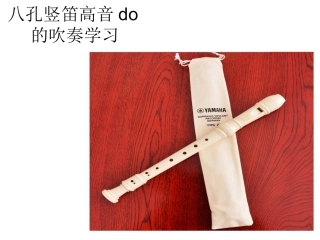 八孔竖笛高音do的