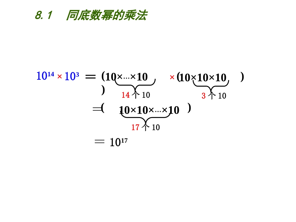 8.1同底数幂的乘法_第3页