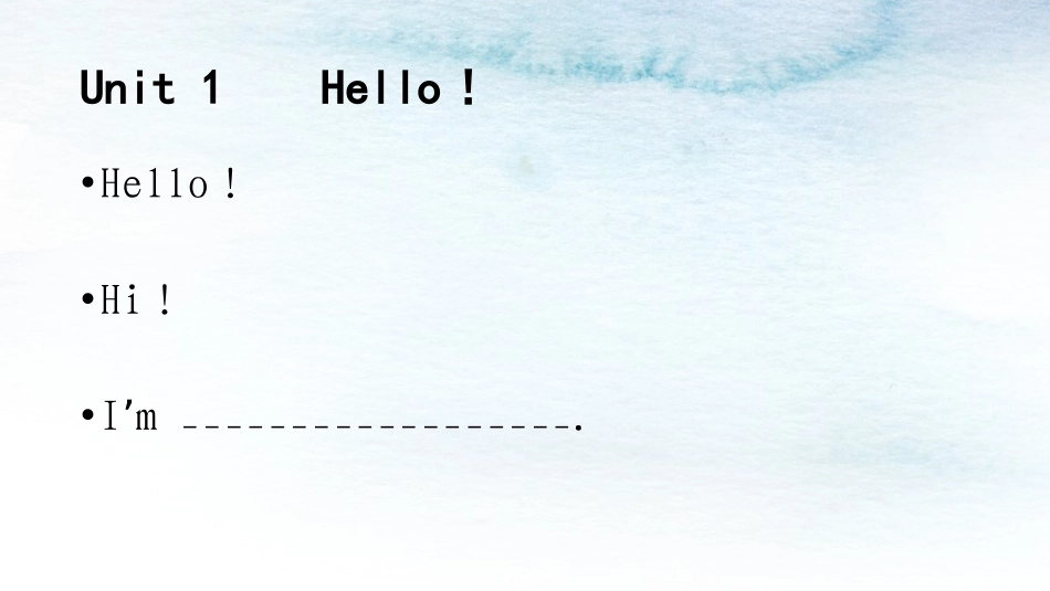 Unit1Howareyou_第2页