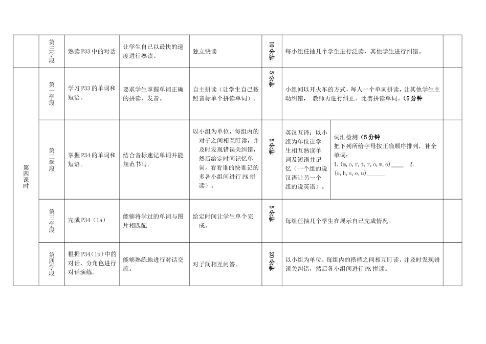 七年级英语unit6导学案_第3页